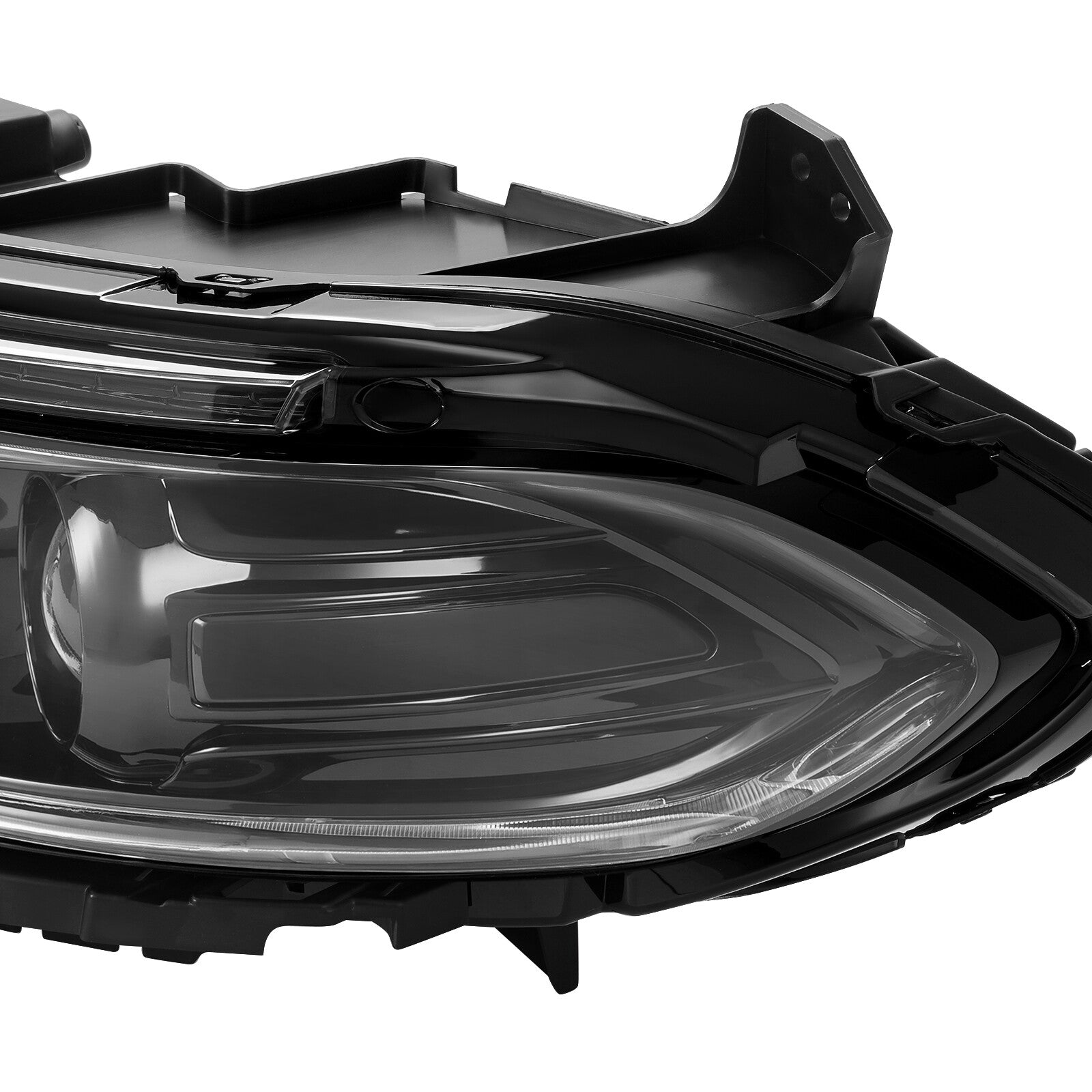Pair LED DRL Projector Headlights Assemblies for Dodge Charger 2015-2023 LH+RH