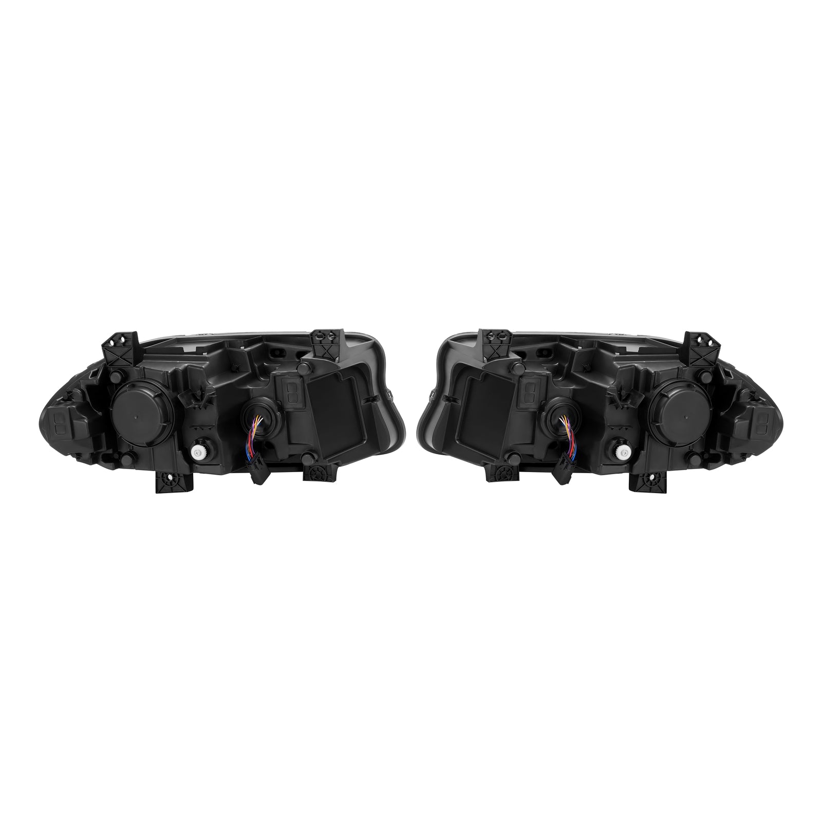 Pair LED DRL Projector Headlights Assemblies for Dodge Charger 2015-2023 LH+RH