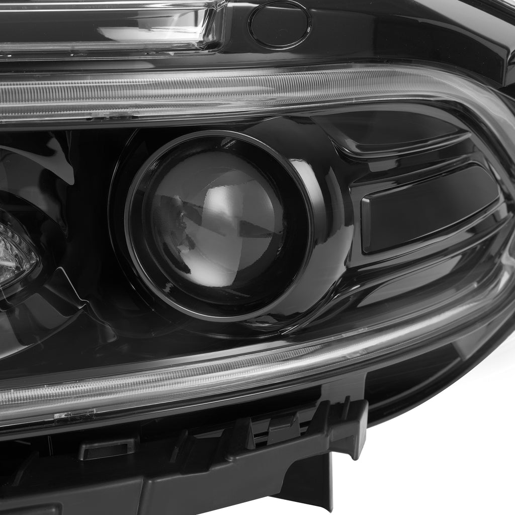 Pair LED DRL Projector Headlights Assemblies for Dodge Charger 2015-2023 LH+RH