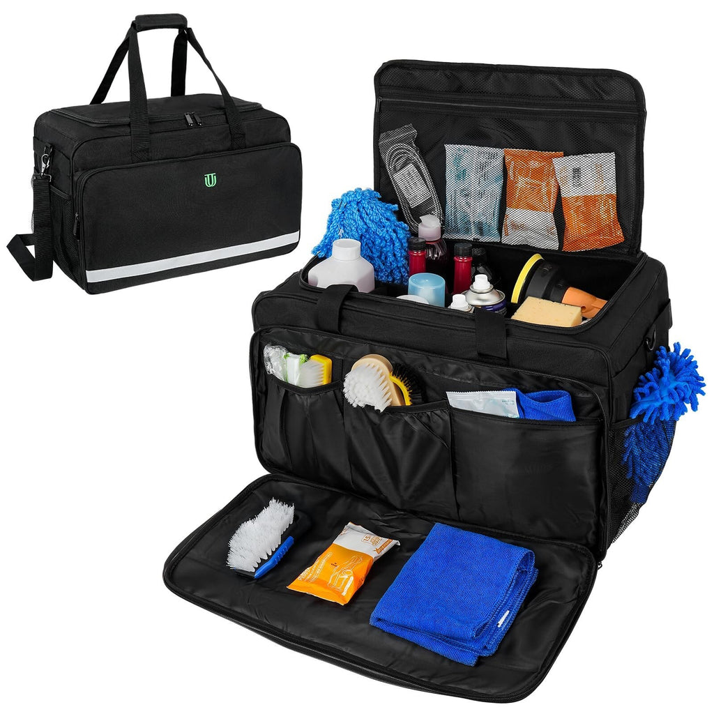 Large Car Detailing Bag, Cleaning Caddy for Auto Detailing Supplies, Car Clea...