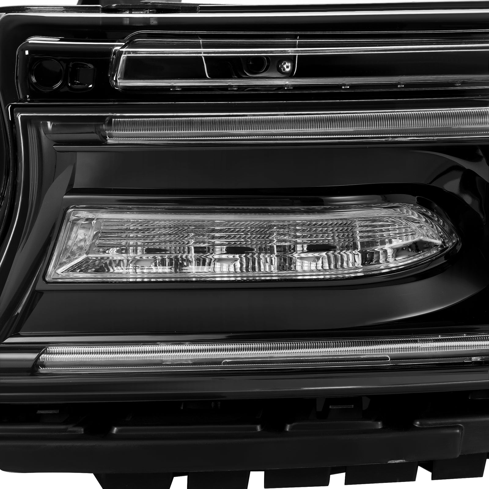 Pair LED DRL Projector Headlights Assemblies for Dodge Charger 2015-2023 LH+RH