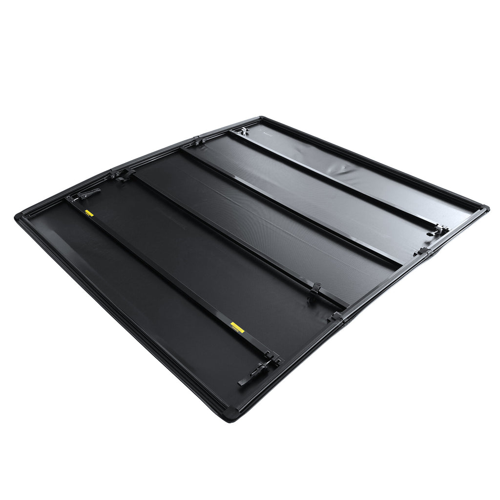 6.4Ft Tri-Fold Truck Bed Tonneau Cover Fit for 02-24 Dodge Ram 1500 2500 3500